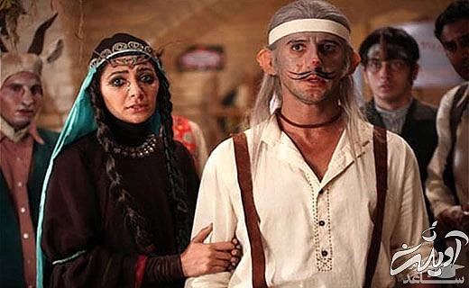 امین حیایی با همسرش نیلوفر خوش خلق 